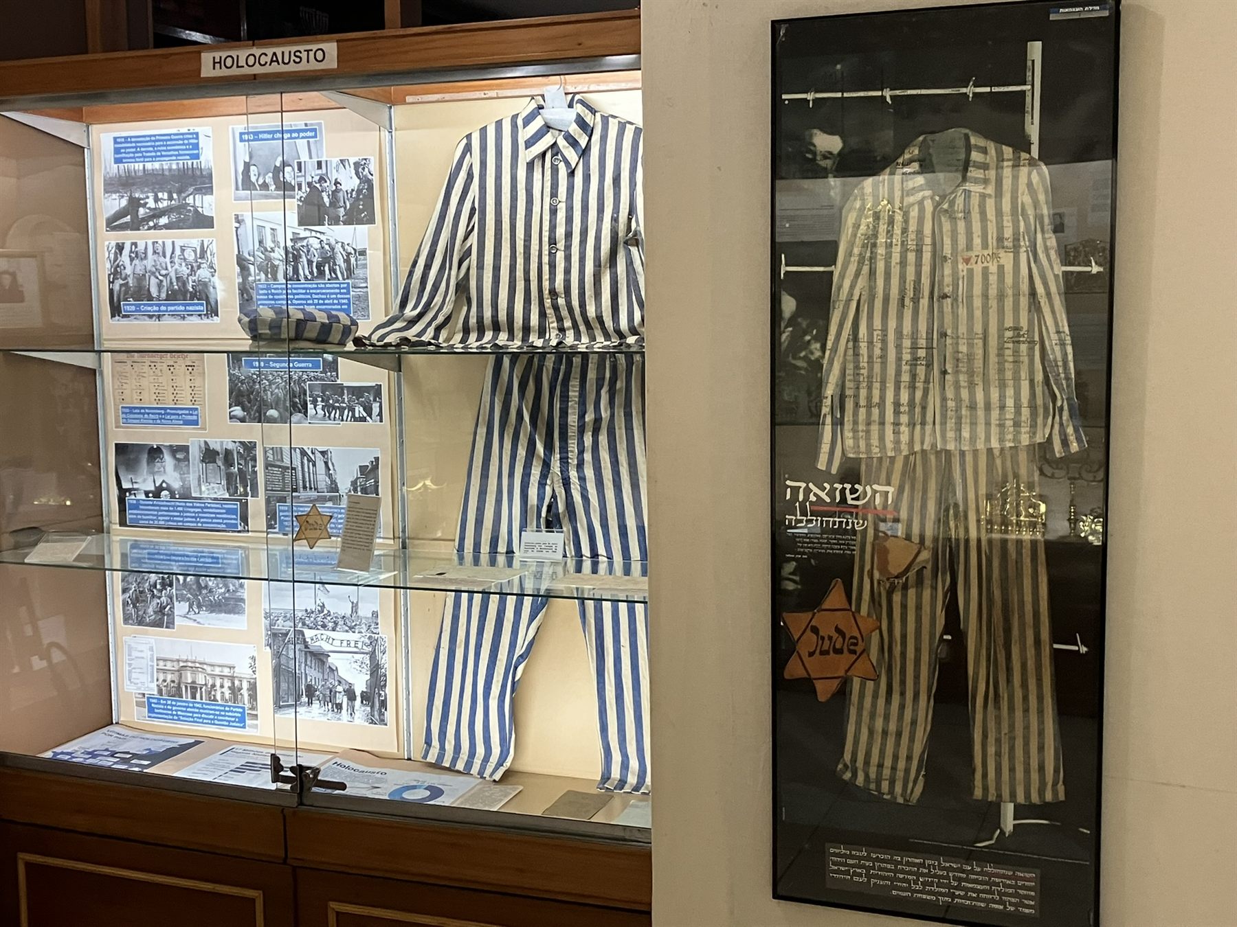 Exposição permanente — Holocausto